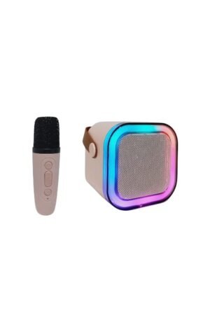 parlante bt karaoke con microfono