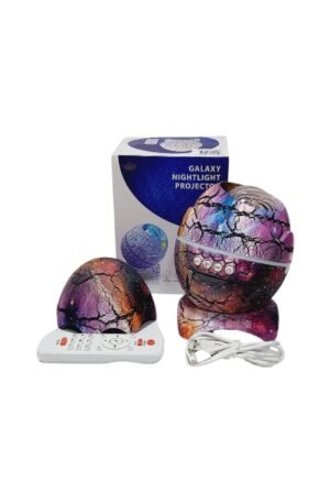 proyector de galaxia con parlante y control