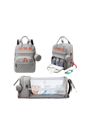 mochila maternal con cuna